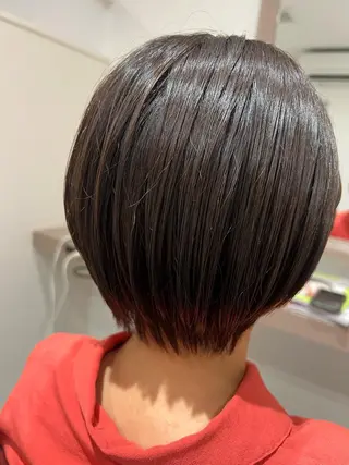 ショート 井上 美春のヘアスタイル
