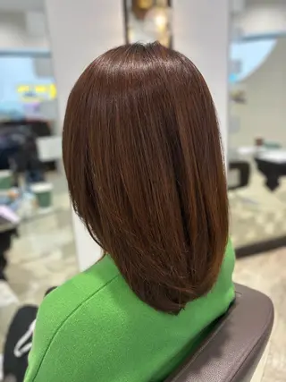 ミディアム 南雲 美紗のヘアスタイル