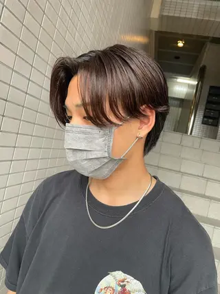パーマ メンズ 大阪美容師 井上智博のヘアスタイル