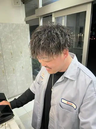 カラー パーマ 小板橋 菜月のヘアスタイル