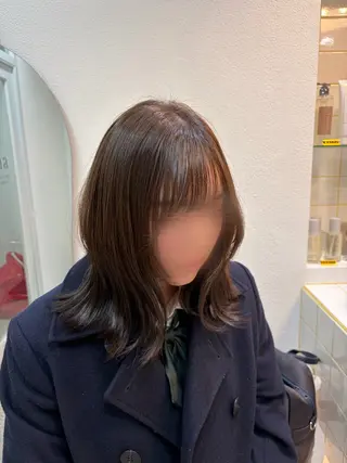 ミディアム Zina北千住／ はるか🍄のヘアスタイル