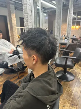 パーマ メンズ 🩵ベリーショート✨ パーマスタイル みくのヘアスタイル