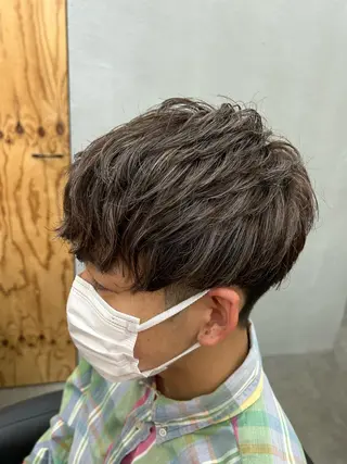 ショート カラー メンズ N/デザインカラー 🌿ナギのヘアスタイル