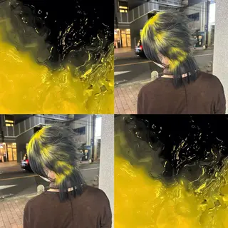 ショート カラー 🐺派手髪∔シャギー SEKIKAWA🐺のヘアスタイル