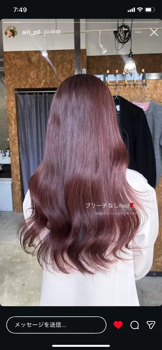 ロング カラー 🫟Blanco🫟 Color&Careのヘアスタイル