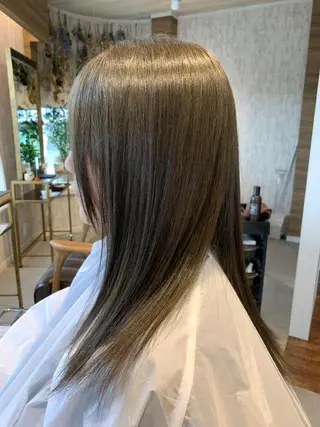 ロング カラー 白木 遥太のヘアスタイル