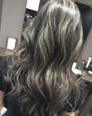 ロング カラー pep natsumiのヘアスタイル