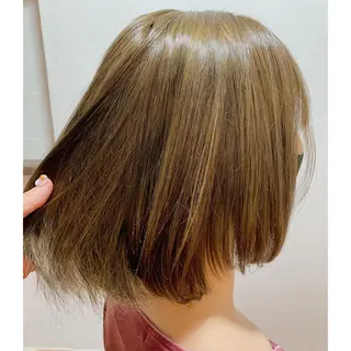 ショート カラー ヘアアレンジ 🦋エクステ/透明感 カラー🦋宮川莉央のヘアスタイル