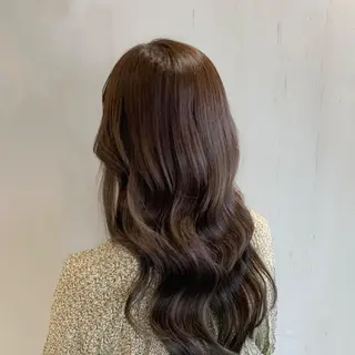 ロング カラー 田村 瑠袈のヘアスタイル