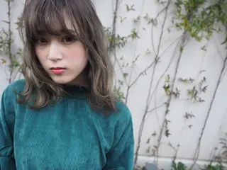 セミロング ヘアアレンジ 烏丸韓国ヘア🇰🇷 ayaka🎀のヘアスタイル