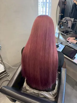 カラー 谷岡 沙也佳のヘアスタイル