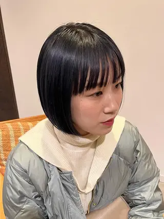 ショート カラー HOM所属・HOM chisaのヘアスタイル