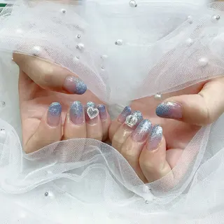 ネイル パーツ全部¥110 サロンミミのネイルデザイン