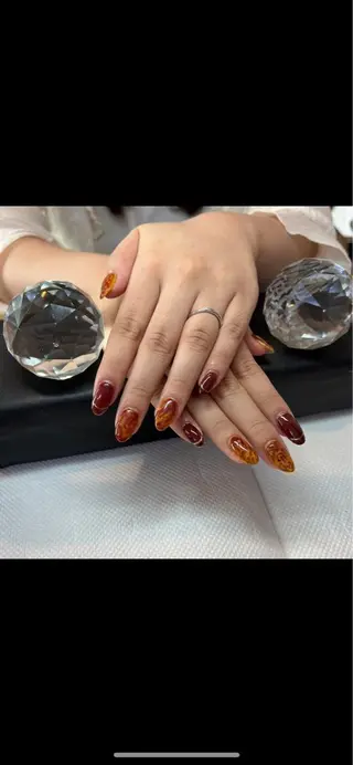 ネイル 長谷川 奈緒美のネイルデザイン