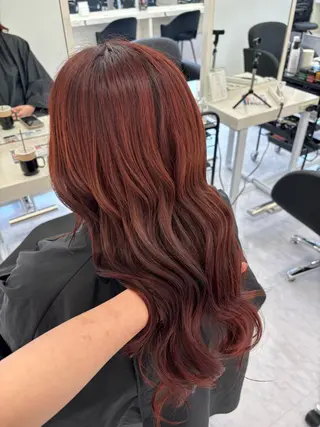 ロング カラー Ayano‪‪🎀似 合わせ×透明感🎀のヘアスタイル