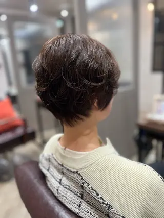 ショート カラー 🫧ぷる艶カラー🫧 Yuubi🦩のヘアスタイル