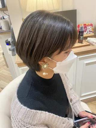 ショート 原 朱莉のヘアスタイル