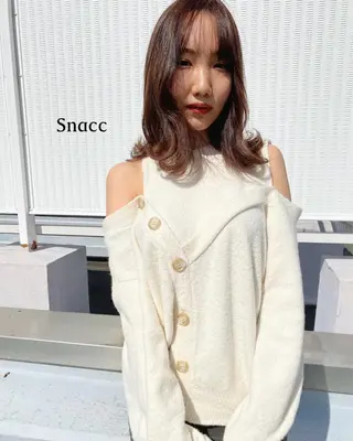 ミディアム カラー 田室 和幸のヘアスタイル