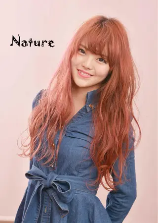 ロング カラー 古川 喜延のヘアスタイル