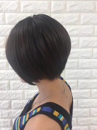 ショート 盛れるレイヤーカット 得意🌹井上美沙のヘアスタイル