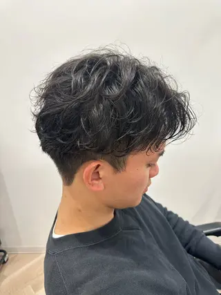 パーマ メンズ メンズパーマ メンズカット/石川のヘアスタイル