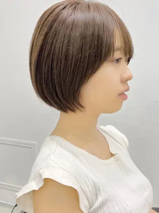 ショート カラー 似合わせ専門美容師 なかじまのヘアスタイル