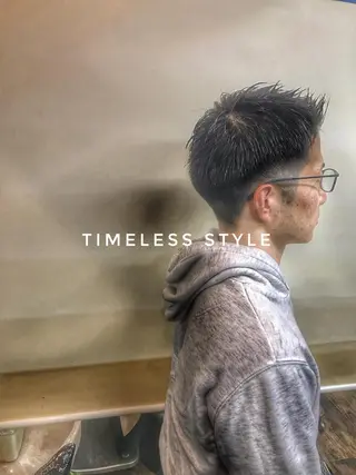 メンズ Back  bone barberのヘアスタイル