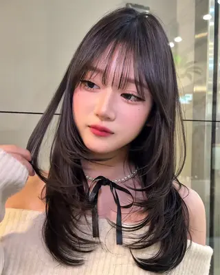 ロング ダメージレス美容師 🌱水島侑理のヘアスタイル