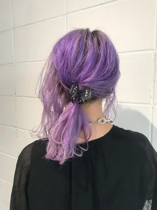 ミディアム サイレント美容師 アイリィのヘアスタイル