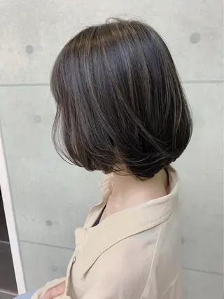 カラー ブリーチなし 暖色カラー/井上あいのヘアスタイル