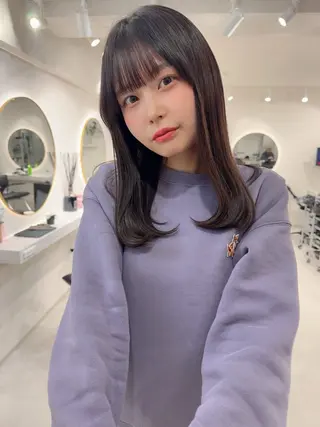 セミロング 髪質改善will hairdesignのヘアスタイル
