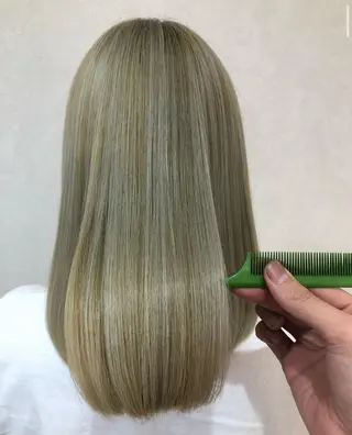 セミロング ✨ナチュラル✨ 佐藤隆志のヘアスタイル