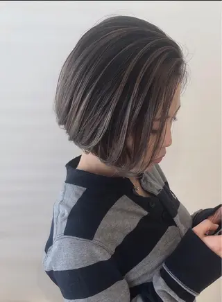 ショート カラー パーマ ヘアアレンジ メンズ キッズ ネイル マツエク・マツパ 圧倒的なクォリティ✨ waku 岡崎店のヘアスタイル