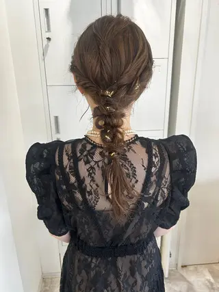 ヘアアレンジ 河野いずみ レイヤー/ボブ 🤍のヘアスタイル