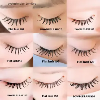 マツエク・マツパ eyelash Lumièreのマツエク・マツパデザイン
