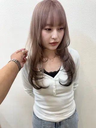 ロング 伊藤 一樹のヘアスタイル