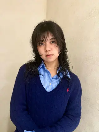 セミロング 🤎透明感カラー／ レイヤー／Yuzuのヘアスタイル