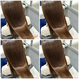 ロング カラー 髪質改善 艶髪矯正 エクステ かいり✂️のヘアスタイル