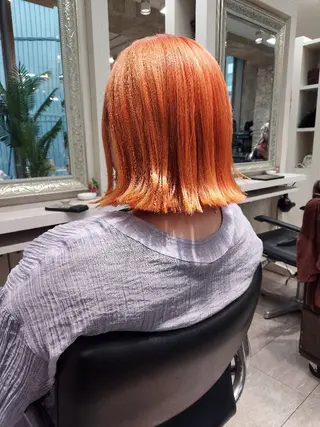 ミディアム カラー ブリーチ・ハイトーン 特化🎉内山のヘアスタイル