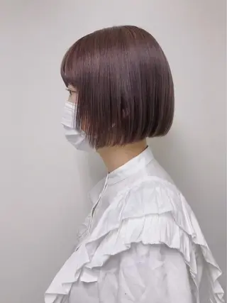 ショート カラー 🪼ボブ/ミニボブ レイヤーボブ🪼のヘアスタイル
