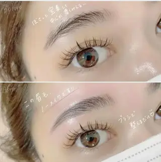 マツエク・マツパ 眉毛とまつげパーマの専門店　ロレインブロウ　伊丹店所属・ロレインブロウ伊丹店 岸本なずなのマツエク・マツパデザイン