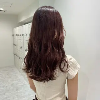 セミロング カラー パーマ ヘアアレンジ メンズ キッズ ネイル マツエク・マツパ Lumo所属・💖横浜ブリーチなし 💖MIHOのヘアスタイル
