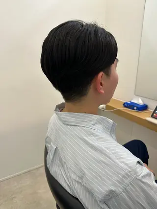 ショート メンズ レイヤー/ナチュラル 💐nao.のヘアスタイル