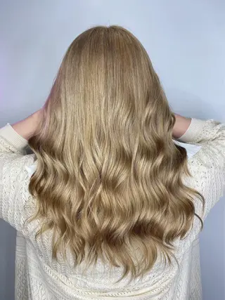 ロング カラー 髪質改善 /絹髪🫧ゆたかのヘアスタイル