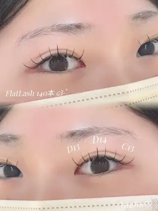 マツエク・マツパ Augha♡ NATSUMIのマツエク・マツパデザイン