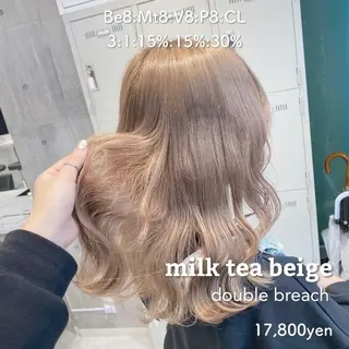 セミロング カラー ヘアアレンジ メンズ ダブルカラー特化💍 tiam💍韓国ヘアのヘアスタイル