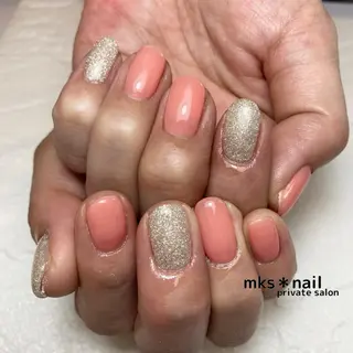 ネイル mks＊nail //  枚方長尾のネイルデザイン