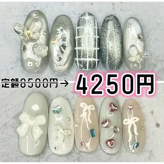 ネイル Milana （研修生メニュー）のネイルデザイン