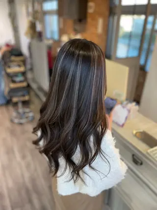 ロング カラー Felice Erikaのヘアスタイル