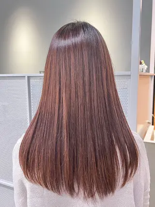 セミロング パーマ -みつま はるな-のヘアスタイル